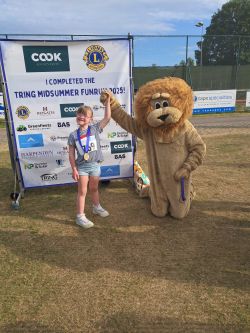 a proud finisher in the inclusion race a proud finisher in the inclusion race