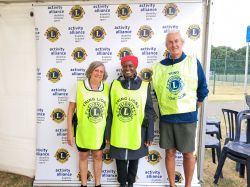 three Tring Lions after two days of action three Tring Lions after two days of action