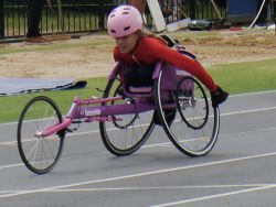 racing in wheelchair racing in wheelchair