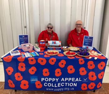Tring Lions on the stall Tring Lions on the stall